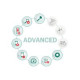 Kaspersky Endpoint Security for Business - Advanced - Rinnovo licenza abbonamento (1 anno) - 1 nodo - volume - Livello K (10-14