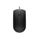 Dell MS116 - Mouse - ottica - 2 pulsanti - cablato - USB - nero - retail - per Inspiron 17R 57XX, 17R 7720- Latitude D630- Opti