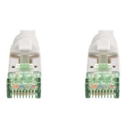 DIGITUS - Cavo patch - RJ-45 (M) a RJ-45 (M) - 1 m - SFTP - CAT 8.1 - IEEE 802.3 - senza alogeni, stampato - grigio