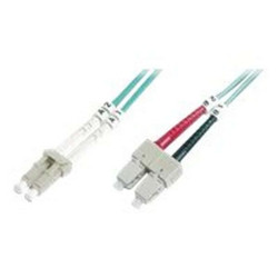 DIGITUS - Cavo patch - SC multi-mode (M) a LC multi-mode (M) - 3 m - fibra ottica - duplex - 50 / 125 micron - OM4 - schermato,