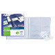 Porta biglietti da visita Asso Card - 21 x 29,7 cm - 10 buste con 10 tasche ciascuna - blu - Sei Rota