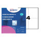 Portabadge A6 - in plastica - laser/inkjet - 105 x 148 mm - Avery - Conf. 50 pezzi