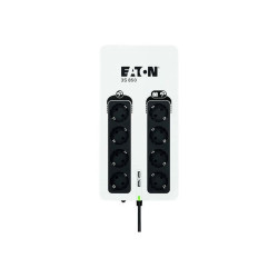 Eaton 3S 850 - UPS - 220-240 V c.a. V - 510 Watt - 850 VA - 1 fase - USB - connettori di uscita 8