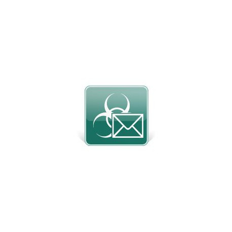 Kaspersky Security for Mail Server - Rinnovo licenza abbonamento (1 anno) - 1 casella postale - volume - Livello K (10-14) - Li