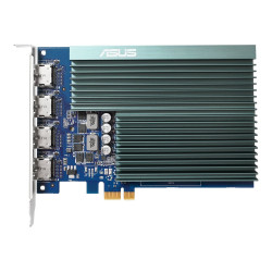 ASUS GT730-4H-SL-2GD5 - Scheda grafica - GF GT 730 - 2 GB GDDR5 - PCIe 2.0 - 4 x HDMI - senza ventola