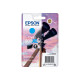 Epson 502XL - 6.4 ml - alta capienza - ciano - originale - blister con radiofrequenza / allarme acustico - cartuccia d'inchiost