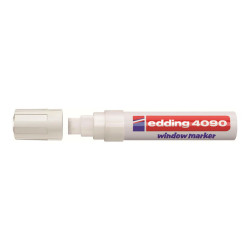 edding 4090 window - Marcatore - per vetro, pannello - bianco - inchiostro base acqua - 4-15 mm
