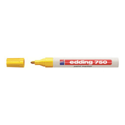 edding 750 paint - Marcatore - permanente - giallo - inchiostro pigmentato - 2-4 mm