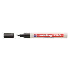 edding 750 paint - Marcatore - permanente - nero - inchiostro pigmentato - 2-4 mm