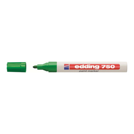 edding 750 paint - Marcatore - permanente - verde - inchiostro pigmentato - 2-4 mm