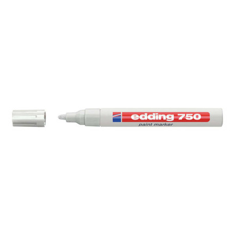 edding 751 paint - Marcatore - permanente - bianco - inchiostro pigmentato - 1-2 mm