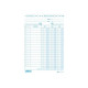 Edipro - Modulo debito/credito/bilancio - 100 fogli - 120 x 170 mm