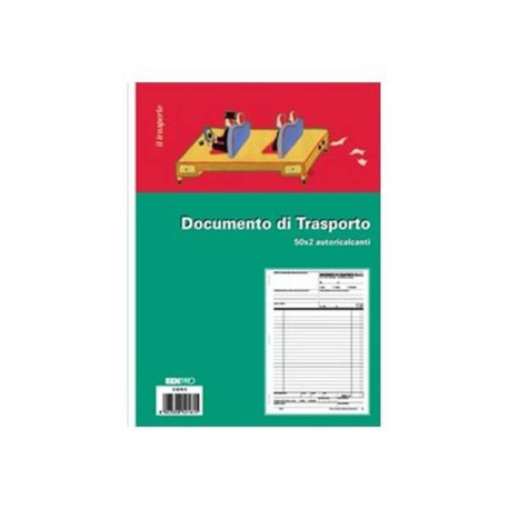 Edipro - Ordine di spedizione - 50 fogli - 220 x 297 mm - duplicato - senza carbonio