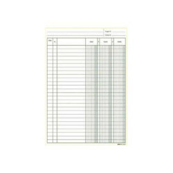 Edipro - Registro debito/credito/saldo - 100 pagine - 170 x 240 mm
