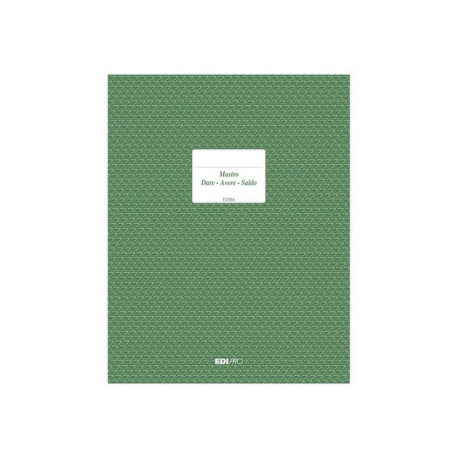 Edipro - Registro debito/credito/saldo - 96 pagine - 310 x 245 mm