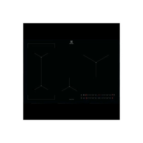 Electrolux EIS82449C - Piano cottura a induzione - 4 piastre - larghezza: 78 cm - prof. 52 cm - nero