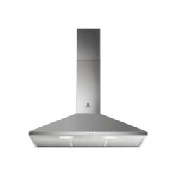 Electrolux LFC319X - Cappa - a parete - larghezza: 89.8 cm - prof. 45 cm - estrazione e ricircolo - acciaio inossidabile