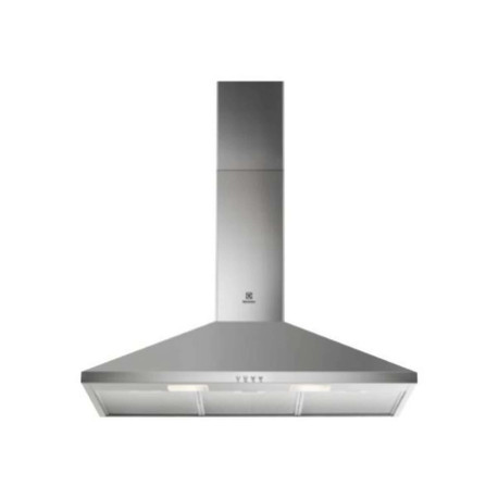 Electrolux LFC319X - Cappa - a parete - larghezza: 89.8 cm - prof. 45 cm - estrazione e ricircolo - acciaio inossidabile