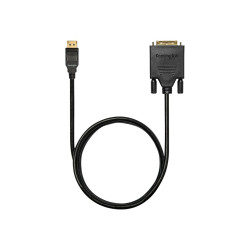 Kensington DisplayPort 1.1 (M) to DVI-D (M) Passive Cable, 6ft - Cavo adattatore - DisplayPort (M) a DVI-D (M) - DisplayPort 1.