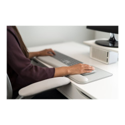 Kensington ErgoSoft Wrist Rest for Slim Keyboards - Poggia-polso per tastiera - grigio