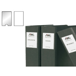Portaetichette adesivo - 22 x 102 mm - trasparente - Djois - conf. 12 pezzi