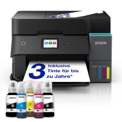 Epson EcoTank ET-4950, Ad inchiostro, Stampa a colori, 4800 x 1200 DPI, A4, Stampa diretta, Nero