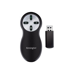 Kensington Wireless Presenter Remote 2.4Ghz - Telecomando presentazioni - 4 pulsanti - RF