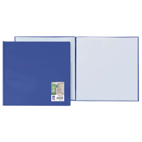 Portalistini Ermes - PP riciclato - 22 x 30 cm - 40 buste - blu - Sei Rota