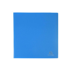 Portalistini Opak - PP - 24 x 32 cm - 20 buste - azzurro - Exacompta