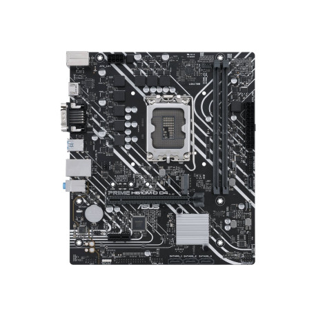 ASUS PRIME H610M-D D4 - Scheda madre - micro ATX - zoccolo LGA1700 - H610 Chipset - USB 3.2 Gen 1 - Gigabit LAN - scheda grafic