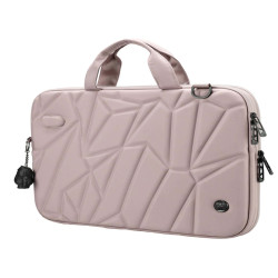 Borsa porta notebook Vacallo 16" - PET - rosa cipria - SWISS Digital DESIGN