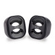 Equip 245330, 2.0 canali, Cablato, 3 W, 90 - 20 Hz, 40 O, Nero