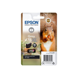Epson 478XL - 11.2 ml - alta capienza - grigio - originale - cartuccia d'inchiostro - per Expression Home HD XP-15000