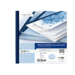 Portalistini personalizzabile Uno TI - 22 x 30 cm - 120 buste - blu - Sei Rota