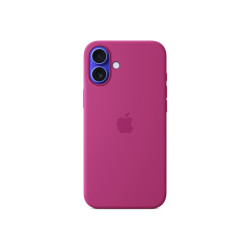 Apple - Cover per cellulare - Compatibilità MagSafe - silicone - fucsia - per iPhone 16 Plus
