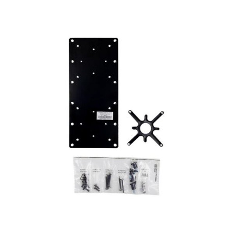 Ergotron - Componente di montaggio (staffa, distanziale per incasso) - per display LCD - kit per utenti di altezza rilevante - 