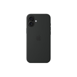 Apple - Cover per cellulare - Compatibilità MagSafe - silicone - nero - per iPhone 16 Plus