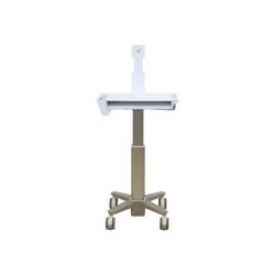 Ergotron CareFit Slim 2.0 - Carrello - per impieghi leggeri - per All-In-One/display LCD - medico - Alluminio, plastica di alta