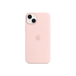 Apple - Cover per cellulare - Compatibilità MagSafe - silicone - rosa gesso - per iPhone 14 Plus
