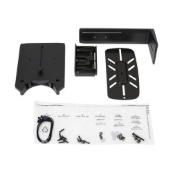 Ergotron Scanner Shelf, VESA Attach - Mensola per scanner di codici a barre - nero - per P/N: 45-353-026