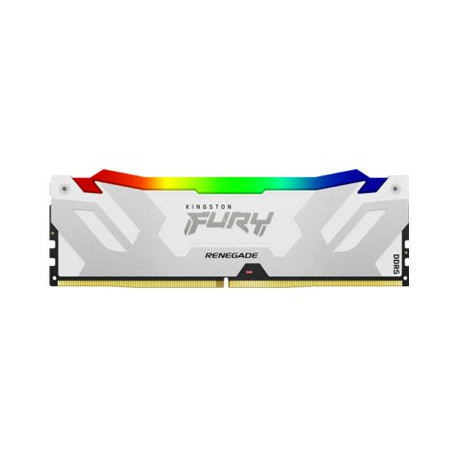 Kingston FURY Renegade RGB - DDR5 - kit - 64 GB: 2 x 32 GB - DIMM 288-PIN - 6000 MHz / PC5-48000 - CL32 - 1.35 V - senza buffer