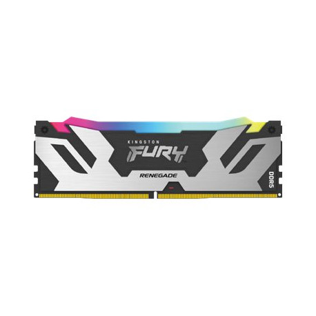 Kingston FURY Renegade RGB - DDR5 - kit - 64 GB: 2 x 32 GB - DIMM 288-PIN - 6000 MHz / PC5-48000 - CL32 - 1.35 V - senza buffer