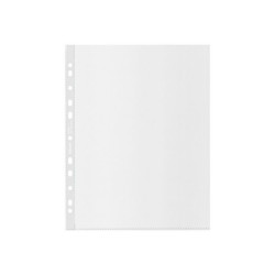 Esselte De Luxe - Busta trasparente - per A4, 220 x 300 mm - capacità 80 fogli (pacchetto di 50)