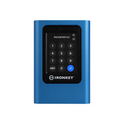 Kingston IronKey Vault Privacy 80 - SSD - crittografato - 1920 GB - esterno (portatile) - USB 3.2 Gen 1 (USB-C connettore) - FI