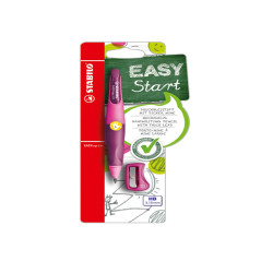 Portamine Easyergo - 3,15mm - per mancini + affilamine - fusto rosa/viola - Stabilo