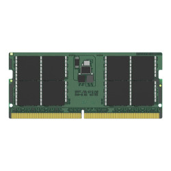 Kingston ValueRAM - DDR5 - modulo - 32 GB - SO DIMM 262-pin - 4800 MHz / PC5-38400 - CL40 - 1.1 V - senza buffer - on-die ECC