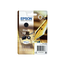 Epson 16XL - 6.5 ml - XL - nero - originale - blister con radiofrequenza / allarme acustico - cartuccia d'inchiostro - per Work