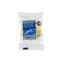 Eurocel Ecophan - Nastro da imballaggio - 19 mm x 33 m - polipropilene orientato biassialmente - trasparente