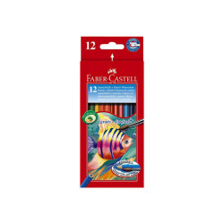 Faber-Castell - Pastello colorato (pacchetto di 12)
