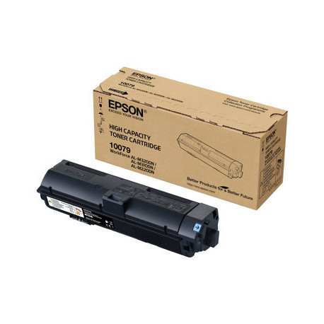Epson S110079 - Alta capienza - nero - originale - cartuccia toner - per WorkForce AL-M310DN, AL-M310DTN, AL-M320DN, AL-M320DTN
